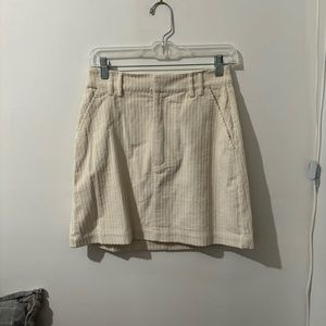 NEW FRANK & OAK CORDUROY SKIRT